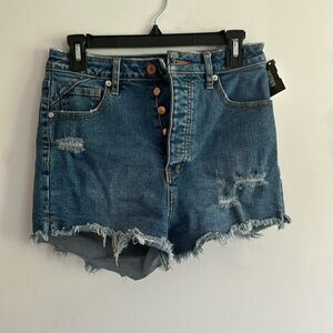 We the free cut off shorts